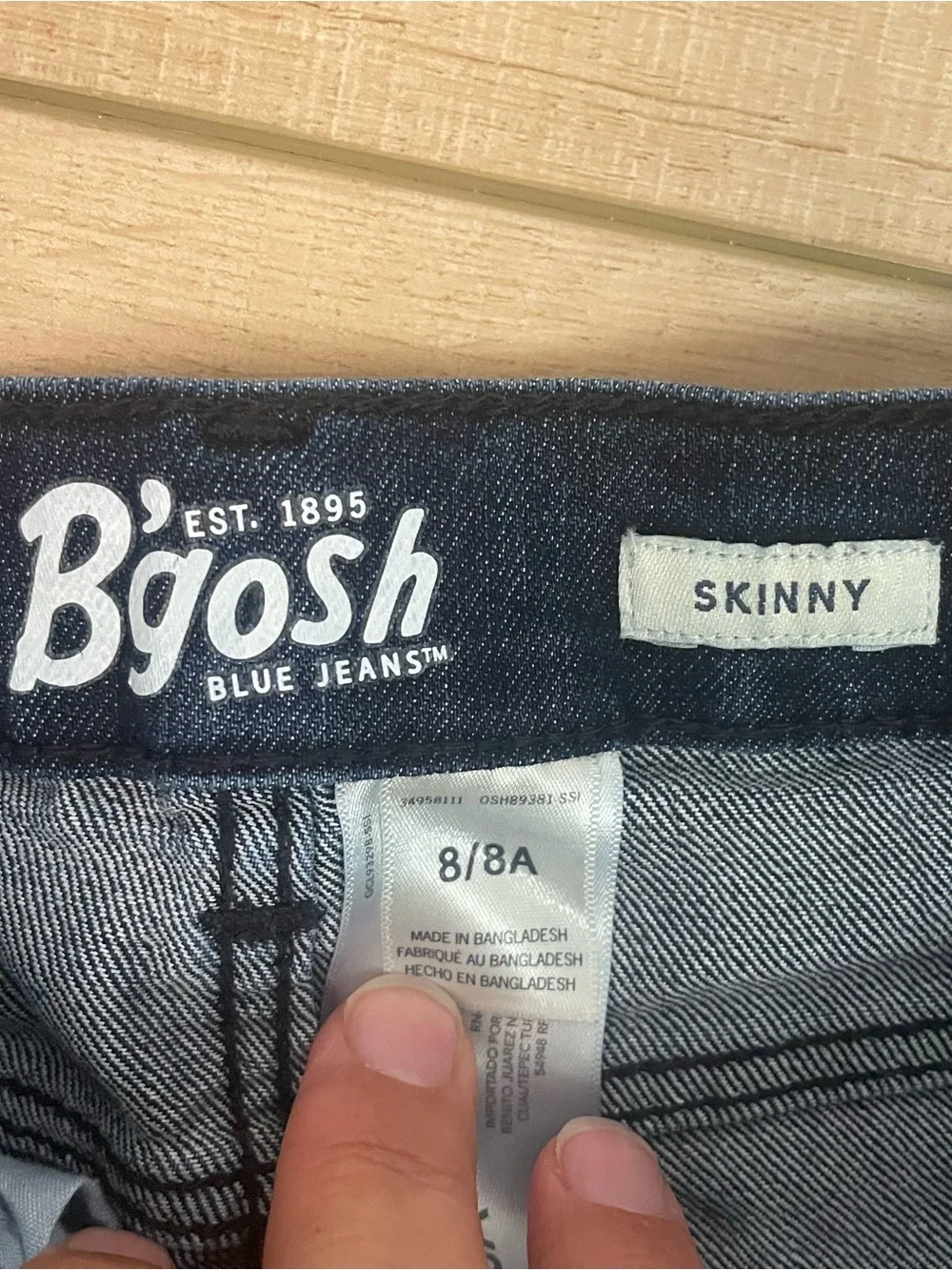 OshKosh B’Gosh Kids Blue Skinny Jeans Size 8